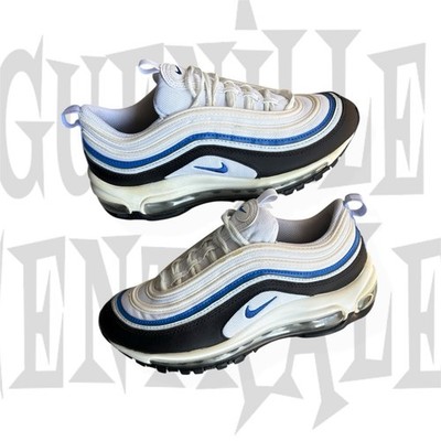 Nike Air Max 97 - White, Black, Signal Blue - 38,5 - sehr guter Zustand
