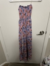 Pink Floral Romper