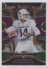 2020 Panini Chronicles Draft Picks Select Purple Prizm 34/99 Brian Lewerke 2r8