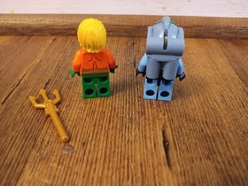 Lego 76000 Minifigures Sh0049 Mr. Freeze, Sh0050 Aquaman