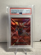 2023 Kakawow Marvel Spider Man (Iron spider) Heroes/Villains Disney 100 PSA 10