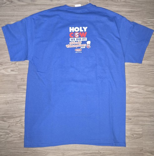 CHICAGO CUBS I WANNA PARTY LIKE ITS 1908 WOLD CHAMPIONS 2016 M TSHIRT NEW UNWORN - Bild 3 von 5