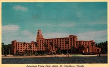 The Vinoy Park Hotel On Tropical Waterfront,St Petersburg Fl int. Motel Postcard