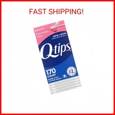 Q-Tips Cotton Swabs, Precision Tip, 170 Count