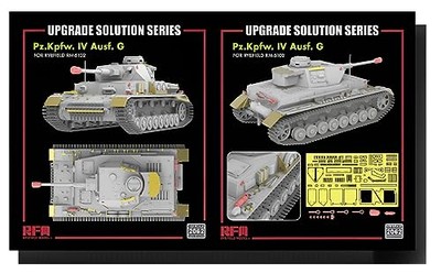 Ryefield Model 1/35 Upgrade Parts Set For Type 4 G Tank (For Rfm5102) Plastic Mo