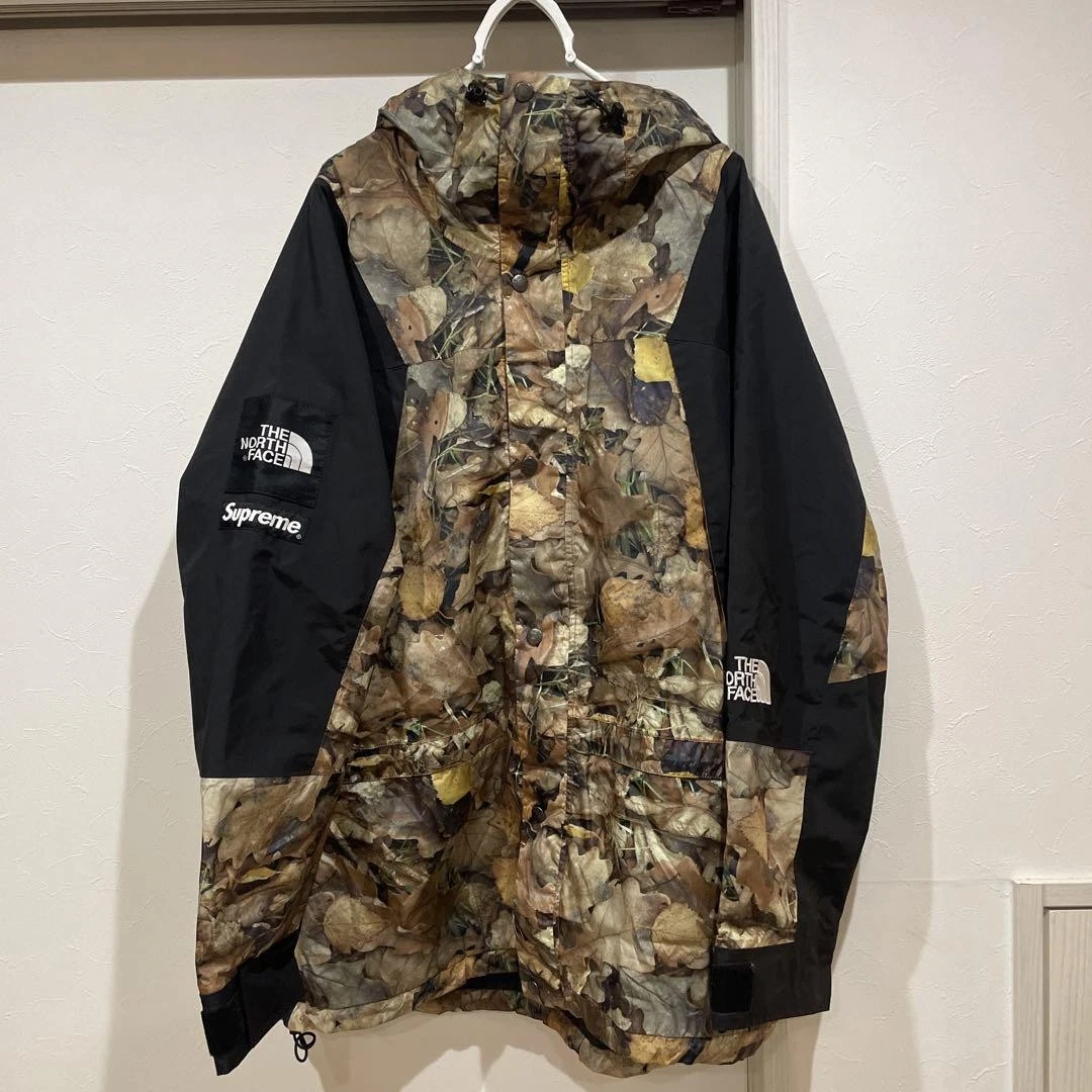 Rare veste de montagne North Face Supreme Collaboration feuilles tombées
