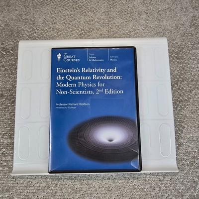 THE GREAT COURSES: Einstein's Relativity and the Quantum Revolution DVD Set
