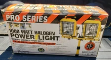 1000-Watt Halogen Tripod Work Light Portable w/ Tripod HEAVY DUTY