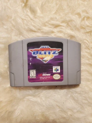 NFL Blitz 2000 (Nintendo 64, 1999) cartridge loose AS IS
