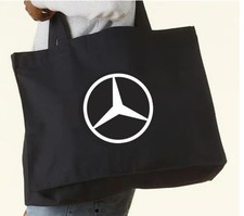 Original Mercedes-Benz Strandtasche schwarz Baumwolle Canvas - NEU