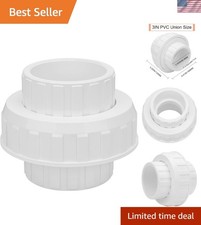 3" High-Quality PVC Union Coupling with Easy Installation Sealing Features