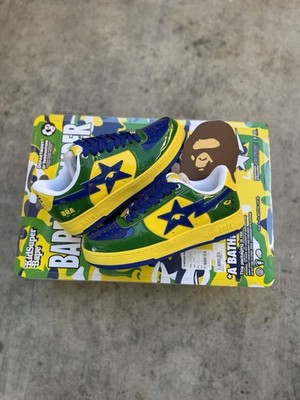 A Bathing Ape Bape Sta KidSuper World Cup Pack Brazil (Size 8M, 8.5M, 10M, 12M)