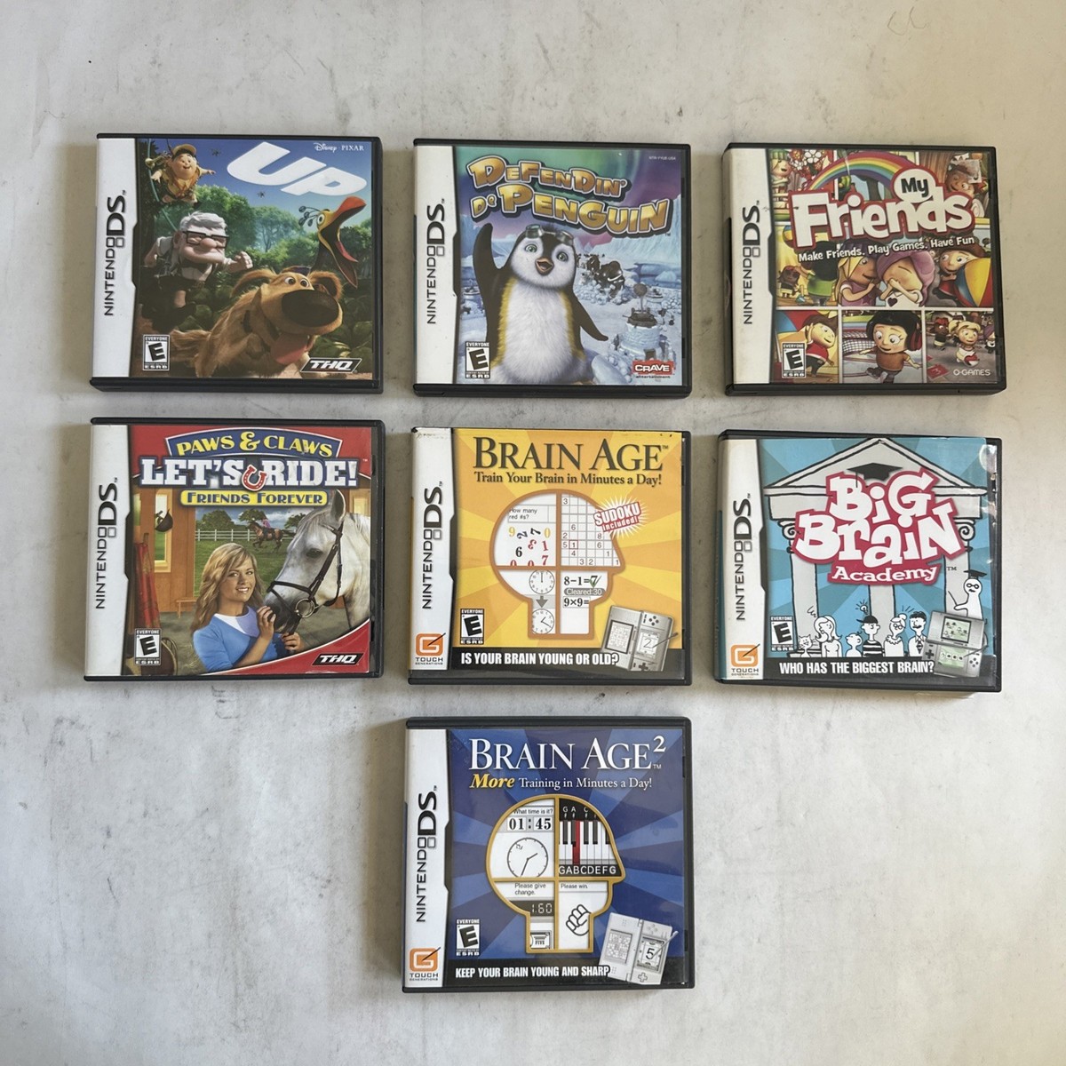 Lot Of Miscellaneous Nintendo DS Games Great Deal! All Tested