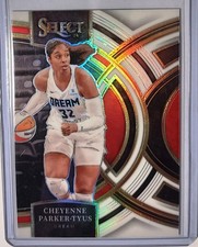 Cheyenne Parker-Tyus 2024 Panini Select WNBA Premier Level White Prizm /99 #175