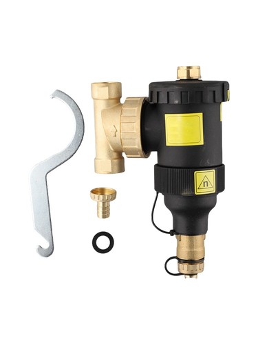 Compact Magnetic Dirt Separator for Efficient Heating System Protection - Picture 3 of 12