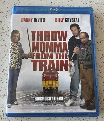 Throw Momma from the Train (1987) Blu Ray Danny DeVito Billy Crystal OOP Rare