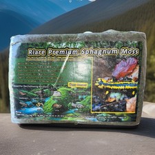 Riare 1kg Premium Natural Sphagnum Moss - for Reptiles, Insects & Flowers