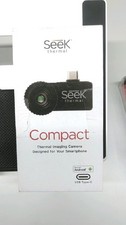 Seek Thermal Compact LW-AAA Thermal Imaging Camera Black USB-C 1080p for Android