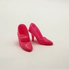 Vintage BARBIE Doll Hot Pink Closed Toe Heels Shoes 1960's Mattel Japan A45