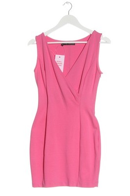 ZARA BASIC Empirekleid Damen Kleid Gr. DE 38 pink Casual-Look