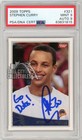 Stephen Curry 2009-10 Topps Autograph "Go Dubs!" Rookie Card 321 PSA 9 PSA/DNA 9