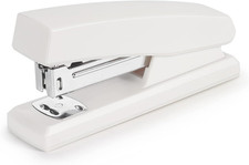 Stapler, Office Stapler, Small Staplers for Desk, White