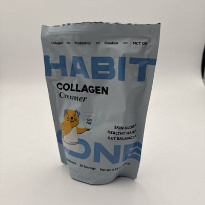 HABIT ONE Collagen Protein Creamer for Coffee with Probiotics, Creatine  Coco...