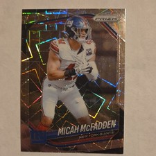 Panini 2025 Prizm Micah McFadden #95 New York Giants Football [Lazer Prizm]