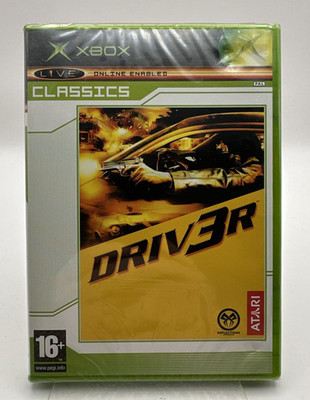 Xbox Classics Driver 3, UK Pal, Brandneu & Factory Sealed