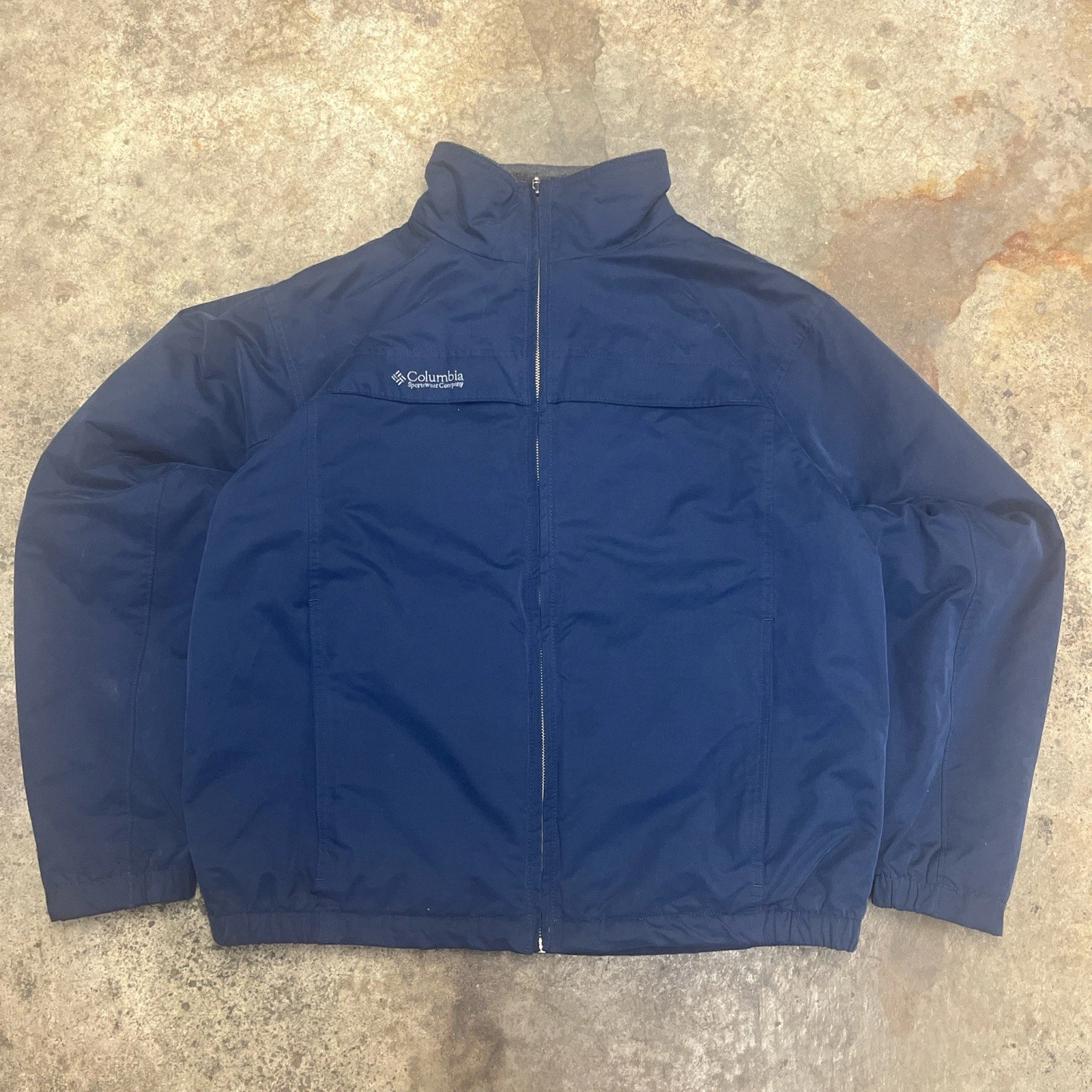 Columbia Bomber Jacket Men’s Large Navy Faded Comfy Warm Heavyweight Retro 00s
Opens in a new window