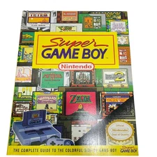 Vintage Official Super Game Boy Nintendo Video Game Guide Strategy Magazine