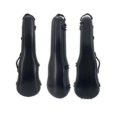 Violin case 3/4 4/4 size lightweight Carbon Fiber hard shell with backstraps ...