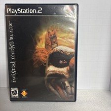 Twisted Metal: Black (Sony PlayStation 2, PS2) CIB - Black Label, Tested!