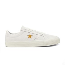 Converse X Alexis Sablone Unisex One Star Pro All Star 2 'Pale Putty Gold' White