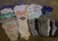 Baby Boys 0-3 mo and 3 mo Cat and Jack and Carter s Bodysuits/Pants/Outfits Lot