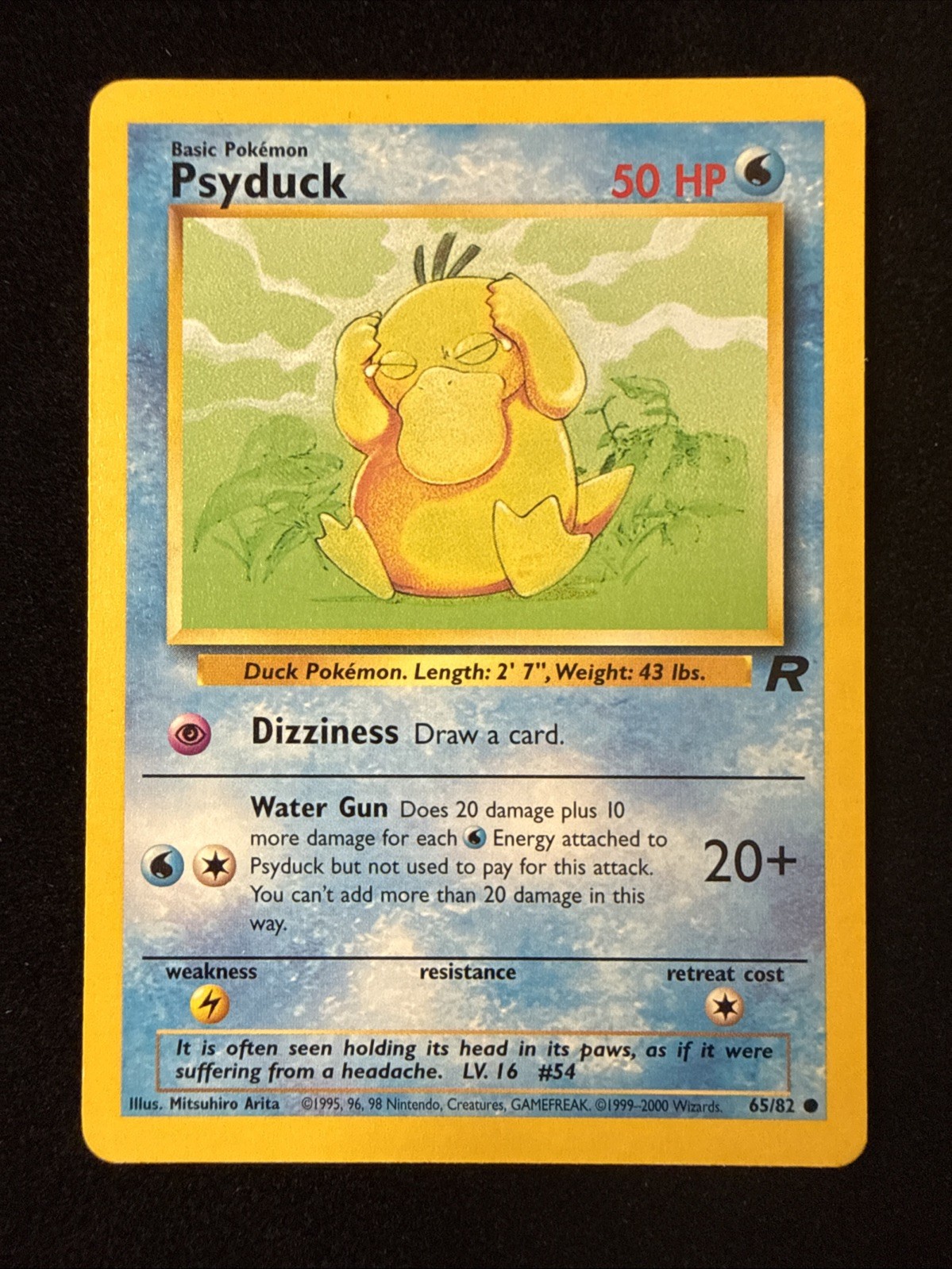 Psyduck - Team Rocket - 65/82 - Pokemon TCG - LP