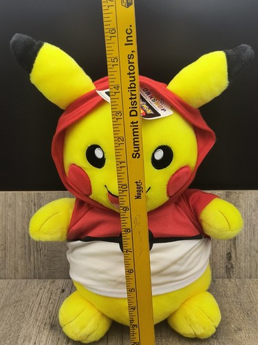 BAB Pokémon Pikachu Plush With PokeBall Outfit - Brand New Build-A-Bear - Picture 9 of 9