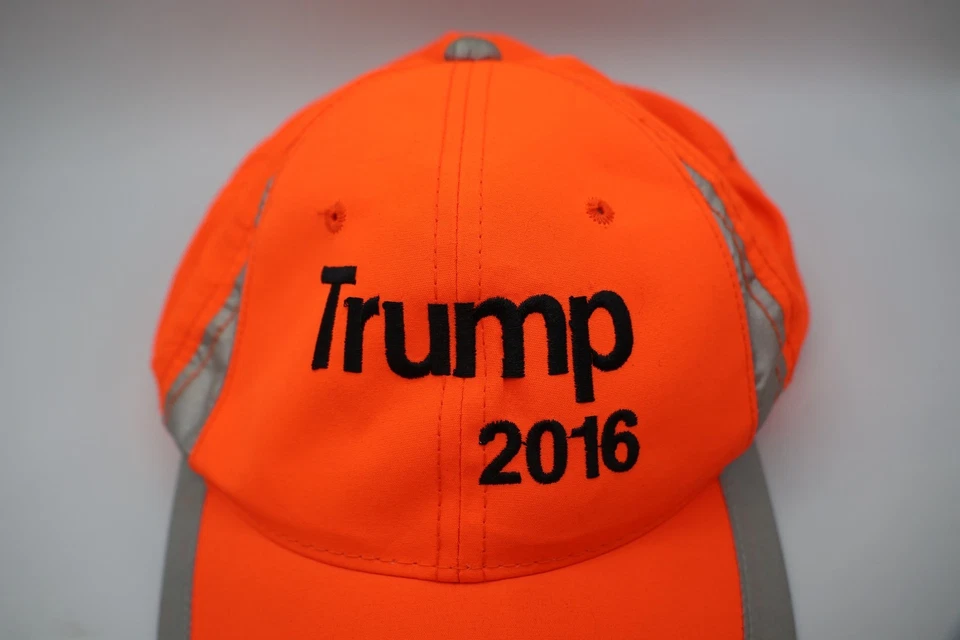 TRUMP, MAKE AMERICA GREAT AGAIN, Orange, Unisex, Outdoor, Baseball Hats High vis - Image 2 of 4