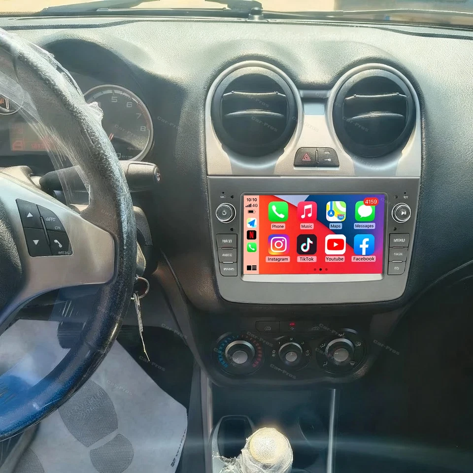 Für Alfa Romeo Mito 2008-2019 Carplay Android 14 Autoradio GPS NAVI SWC+KAMERA - Bild 4 von 4