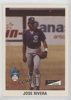 1989-90 BYN Puerto Rico Winter League Jose Rivera #151 0b0