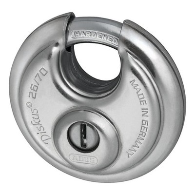 ABUS 26er Solid Lock Body Diskus Diskus Vorhängeschloss - 71 mm KA EE0036 26/70 Boxe
