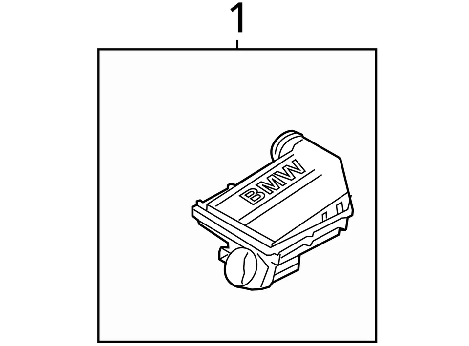 Air Cleaner 3.0L Turbo Fits 11-19 BMW X6 730898 - Image 4 of 4