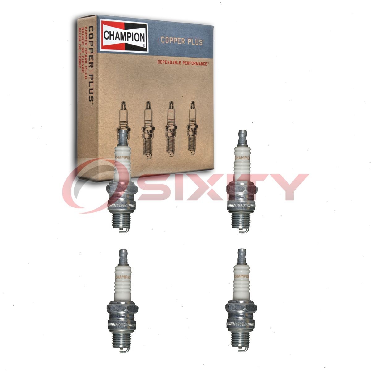 4 pc Champion Copper Plus 933-1 Spark Plugs for QL86C 3922 1507 Ignition yl