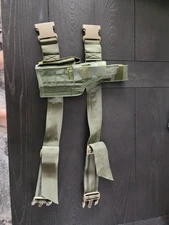 Old School Eagle Industries  Holster  Green Olive Drop Leg holster nos
