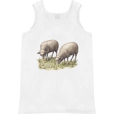 'Grazing Sheep' Adult Vest / Tank Top AV049929 