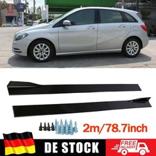 Seitenschweller Sideskirts Ansatz Links Rechts Glänz für Benz CLS W218 X218 W219 Seitenschweller Sideskirts Ansatz Links Rechts Glänz für Benz CLS W218 X218 W219