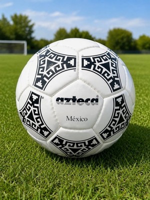 adidas Azteca FIFA World Cup Mexico 1986 Soccer Match Ball Official Size 5