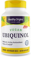 Healthy Origins Ubiquinol 100 Mg 60 Count Coq10 Cellular Energy Supplement
