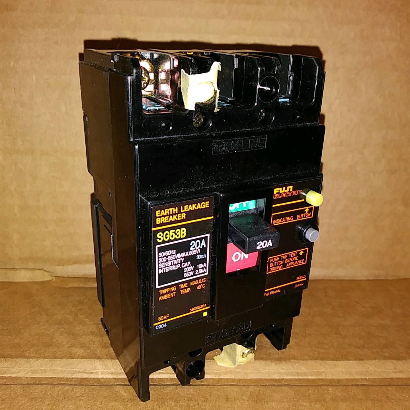 Fuji SG53B Earth Leakage Breaker-New No Box img