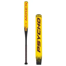 Miken Psycho 13" SuperMax Dual Stamp Slow Pitch: Softball Bat - 34" 25 oz.